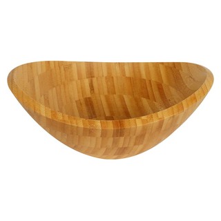 Food dispenser BOWL BAMBOO 9.5" BAMBOO FS-W016 Tableware Kitchen equipment อุปกรณ์ใส่อาหาร ชามไม้ไผ่ 9.5 นิ้ว BAMBOO FS-