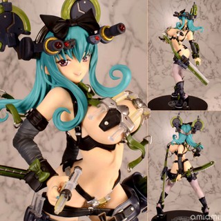 Figure ฟิกเกอร์ Model โมเดล By Skytube Toranoana Keumaya Final Hyper Nurse Milkyway Green Hair