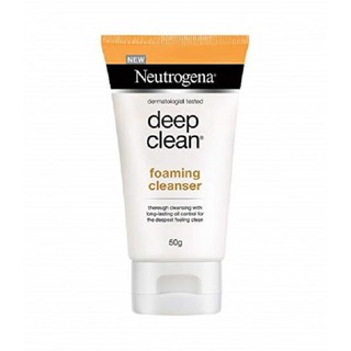 Neutrogena Deep Clean Cushion Foaming Cleanser 50ml.คุชชั่น โฟมมิ่ง คลีนเซอร์ โฟมล้างหน้า (ขนาดพกพา)