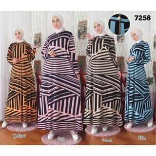 เสื้อเบลาส์ เสื้อจัมโบ้ พรีเมี่ยม รุ่นใหม่ล่าสุด Motif 7258