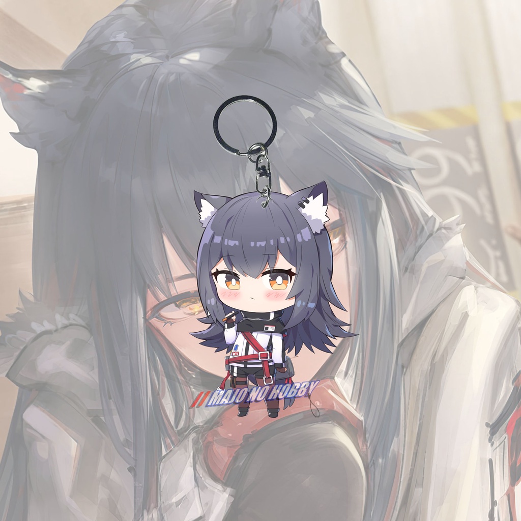 GANTUNGAN Arknights Texas Keychain - พวงกุญแจ - พวงกุญแจ - อะนิเมะ - เกม