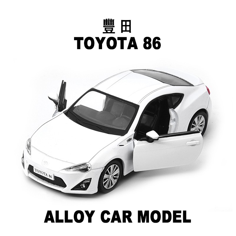โมเดลรถยนต์ Rmz CITY 1:36 Toyota 86 Sports ของเล่นสําหรับเด็ก