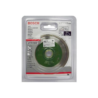 แผ่นตัดเพชร BOSCH 2608600704 4 นิ้ว BOSCH 2608600704 4" DIAMOND BLADE