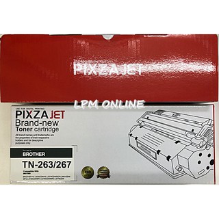 PIXZAJET TONER Brother TN-263/267  BK , C , M , Y หมึกเทียบเท่า HL-L3230CDN , HL-L3270CDW , DCP-L3551CDW , MFC-L3735CDN