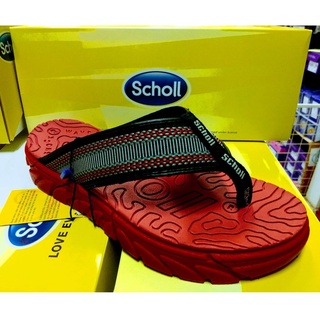 Scholl รองเท้าแตะแบบคีบ รุ่น BRAZILLIAN II สีแดง