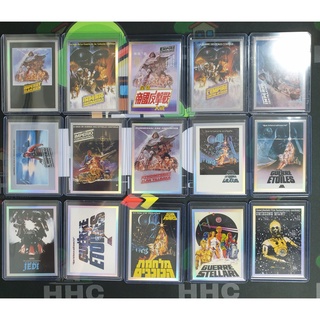 การ์ด Topps Chrome Star Wars Galaxy Global Poster