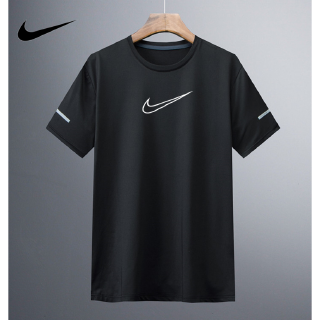 Nike Quick-drying Short เสื้อยืดโลโก้สะท้อนแสง 28298 M-5XL