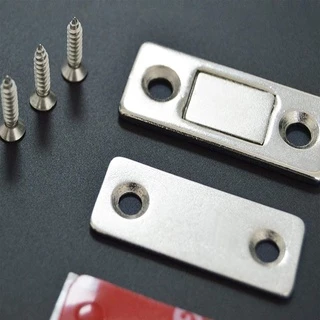 แม่เหล็กประต แม่เหล็กติดบานประตู แม่เหล็ก แม่เหล็กแรงสูง Door magnet ไม่ต้องเจาะ แม่เหล็กตัวช่วยปิดประตูให้สนิดขึ
