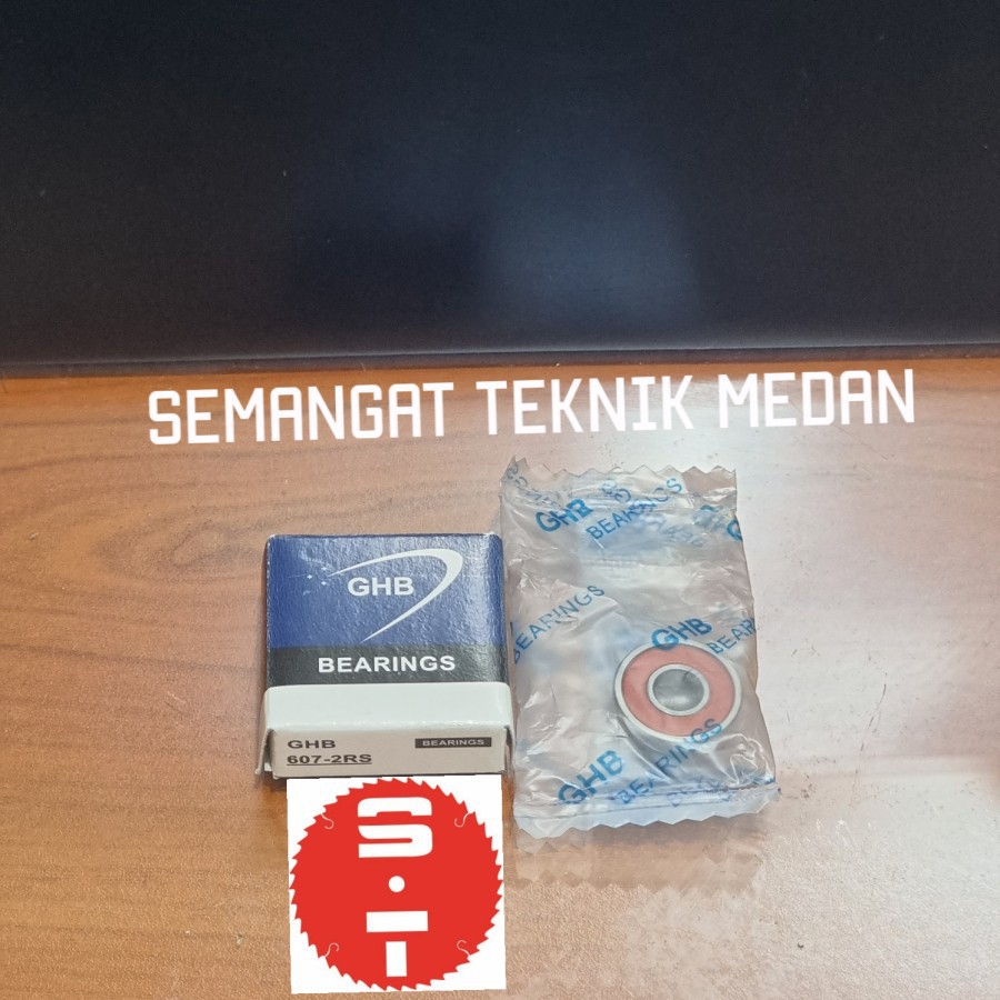 607-2RS LAHAR BEARING LAHAR GHB 607 - 2RS