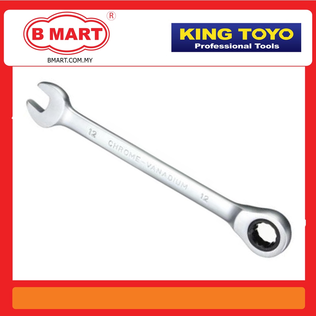 KING TOYO GEAR COMBINATION SPANNER RATCHET 8-21MM KT-GW08 KT-GW10 KT-GW11 KT-GW12 KT-GW13 KT-GW14 KT