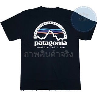 เสื้อยืดผ้าฝ้าย⭐ patagonia ⭐ เสื้อยืด คอกลม แขนสั้น แฟชั่น ภูเขา พาตาโกเนีย ปาตาโกเนีย useless パタゴニア unisexL XL  XXL 3XL