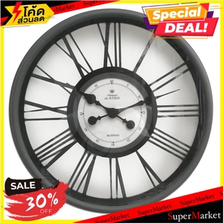 นาฬิกาแขวน ON TIME MORPHIn Roman 44.8x44.8 ซม. สีดำ นาฬิกา WALL CLOCK ON TIME MORPHIN ROMAN 44.8X44.8CM BLACK