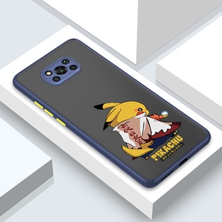 เคสโทรศัพท์มือถือ ลายการ์ตูนปิกาจู นารูโตะ สําหรับ Xiaomi Mi POCO M3 X3 Pro 11 10t Pro NFC Pro F3 A1 A2 A3 Lite Pocophone 5X 5G For Soft Case Phone Casing Camera Lens Protector Full Cover simple Silicone Cases mobile covers