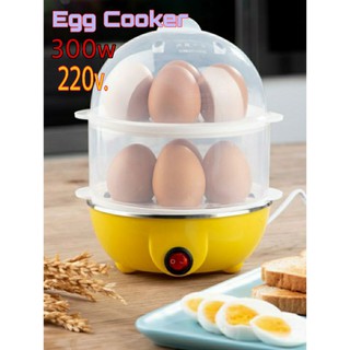 Egg Cooker หม้อต้มไข่ ครั้งละ 7 ฟอง เครื่องนึ่งไข่