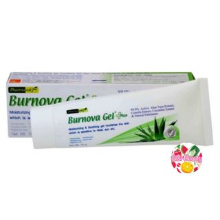 Burnova Gel plus เจลว่านหางจระเจ้ 25 / 70 กรัม