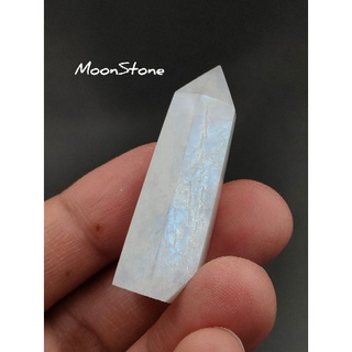 🌙 มูนสโตน ทาวเวอร์ บลูเเฟลช เหลือบเล่นเเสงสวยๆ ✨✨✨( MoonStone )🌟 ชิ้นขนาดพอดีมือ เหลือบเเสงสวยมากๆ