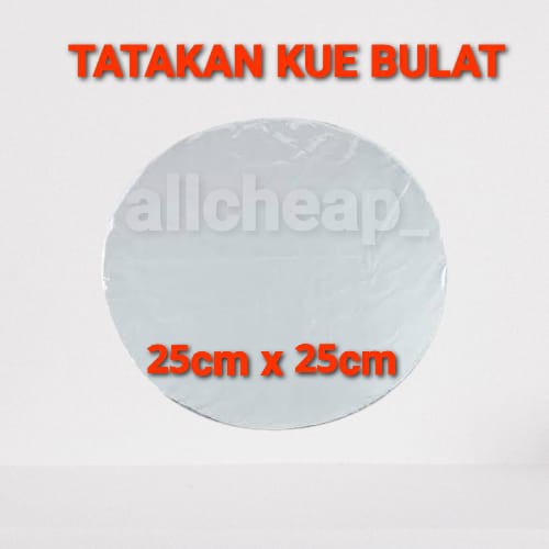 PLYWOOD BOARD BASE FOR TART CAKE ขนาด 25x25cm PLYWOOD ROUND WOODEN BASE