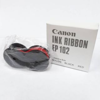 ผ้าหมึกเครื่องคิดเลขพิมพ์กระดาษ ยี่ห้อ Canon Ink Ribbon EP-102 ของใหม่ ของแท้