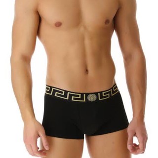 Versace บ๊อกเซอร์ Boxer กางเกงในชาย  ผ้าคอตตอน ยืดได้ ใส่สบาย