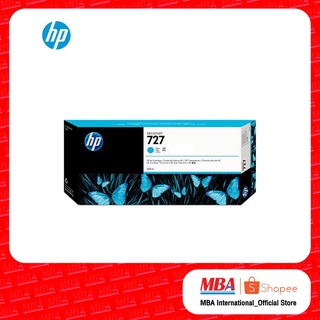 HP 727 300-ml Cyan Ink Cartridge (F9J76A)