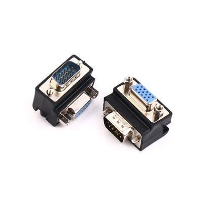 ลดราคา 15 Pin VGA male To Female M/F 90 Degree Extender Adapter Cord Monitor Connector - รุ่น F/F / M/F #ค้นหาเพิ่มเติม สายเคเบิล SYNC Charger ชาร์จ อะแดปเตอร์ชาร์จข้อมูลปฏิบัติ Universal Adapter Coolระบายความร้อนซีพียู การ์ดเสียง