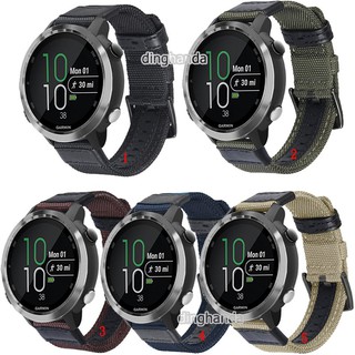 สายไนล่อนสายแทนกีฬาทอสำหรับ Garmin Forerunner 645 245 245M