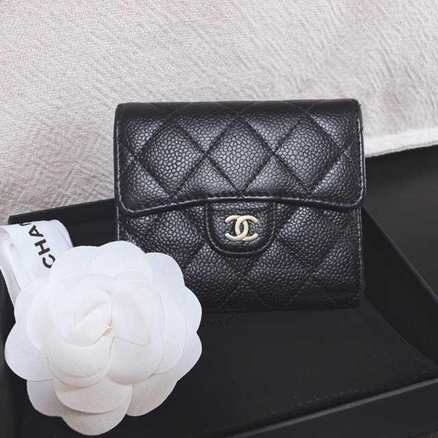 Chanel Classic Small Wallet 🖤กระเป๋าสตางค์ใบสั้น