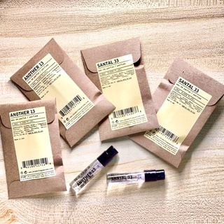 สินค้าพร้อมส่ง  ลีลาโบ LE LABO Perfume sample น้ำหอมห้องปฏิบัติการขนาดทดลอง 5กลิ่น 1.5ml