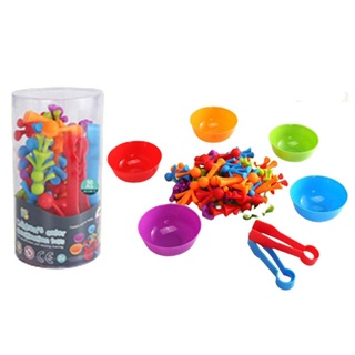 Dinosaur Matching Game with Sorting Cup, Color Sorting and Sensory Training Educational Playset