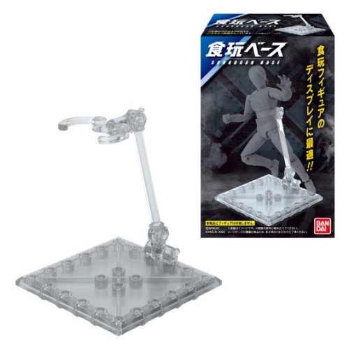 Bandai Shokugan Stand Base Display Clear SIC kiwami Shodo Sodo So-Do Kamen Rider Ultraman Gundam Sen