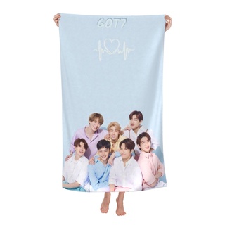 【พร้อมส่ง】 Got7 ผ้าขนหนูไมโครไฟเบอร์ ขนาดใหญ่พิเศษ แห้งเร็ว สําหรับชายหาด