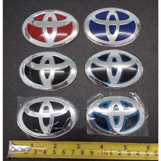 Xinfan โลโก้สัญลักษณ์ OEM 2D สีแดง สีดํา สีฟ้า สําหรับ Toyota