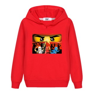 🎅❄เสื้อกันหนาวเด็ก❄🎅Boys Ninja Sweatshirts Winter Cotton Hoodie Coats