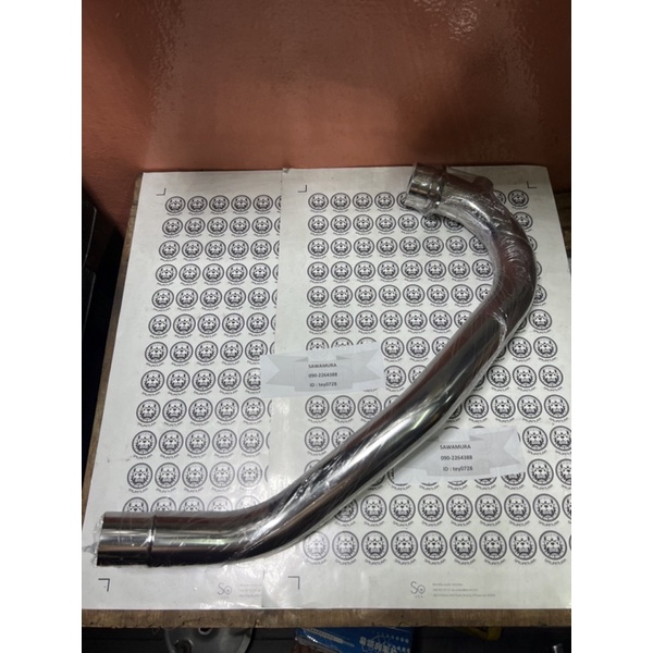 SR400 Fi คอท่อทรงเลื่อย SR400 ตัวหัวฉีด