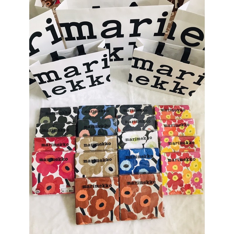 Napkins Marimekko แท้ขนาด 33X33 CM | Shopee Thailand