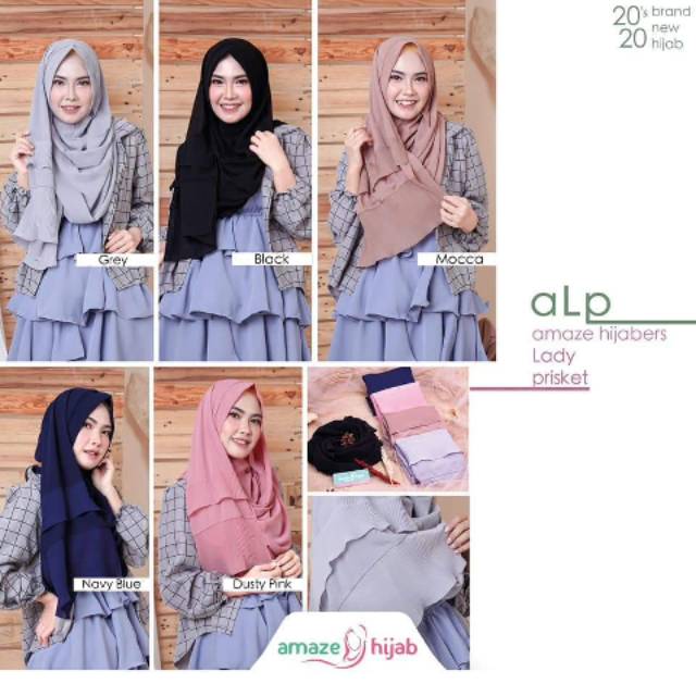 ALP (Amaze Hijab Lady Prisket ) // Amaze Hijab // Tiara hijabers Original