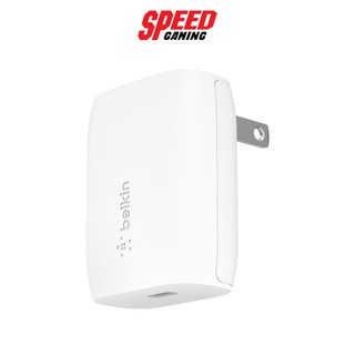 BELKIN-WCA003DQWH USB-C 1 Port 20W 9V/2.2A Wall Charger - White (อแดปเตอร์)