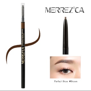  Merrezca Perfect brow Pencil ดินสอเขียนคิ้ว เมอร์เรซก้า