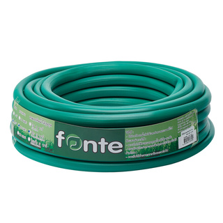 ✨ขายดี✨ สายยาง FONTE ความยาว 15 เมตร สีเขียวทึบ Watering Systems &amp; Garden Hoses