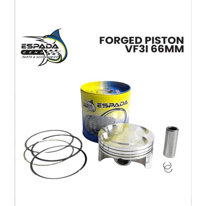 VF3I FORGED PISTON 66MM/68MM