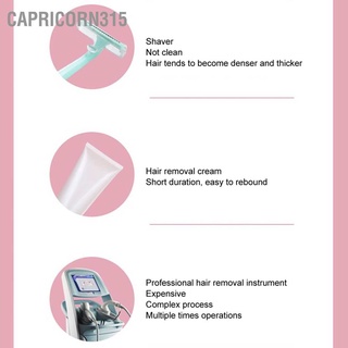 Capricorn315 เครื่องกําจัดขนไฟฟ้า Ipl (ปลั๊ก Us 110‐240V)