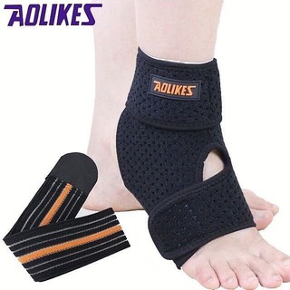 ผ้ารัดข้อเท้า ลดปวดข้อเท้า แก้อักเสบ กันกระแทกฝ่าเท้า AOLIKES ANKLE SUPPORT