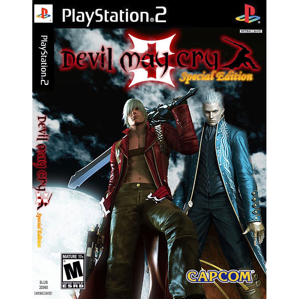 Devil May Cry 3 :Dantes Awakening Special Edition PS2 แผ่นเกมps2 แผ่นไรท์ เกมps2 เกมเพทู play2 Devil
