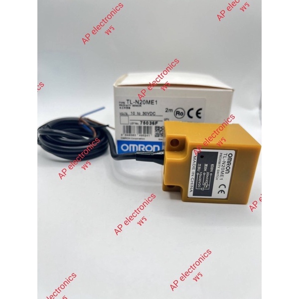 TL-N20ME1. Inductive Proximity Sensor รุ่น TL-N ชนิดไฟ DC 3 สาย / พร้อมสายยาว 2 เมตร . ♥️ราคาไม่รวมv