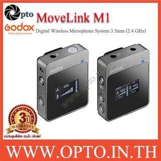 Godox MoveLink M1 2.4 GHz Wireless Microphone System with 3.5mm (2.4 GHz) M1