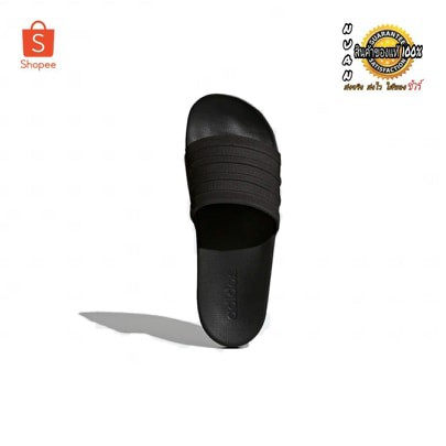 Adidas รองเท้าแตะ สีดำล้วนรุ่น Adilette Cloudfoam Plus Mono S82137 *ไม่ ...