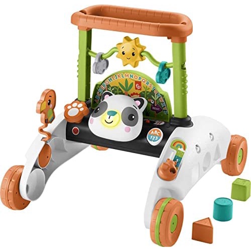 Fisher-Price  Infant 2-Sided Steady Speed Panda Walker,รถหัดเดินธีมแพนด้า รุ่น HGM26