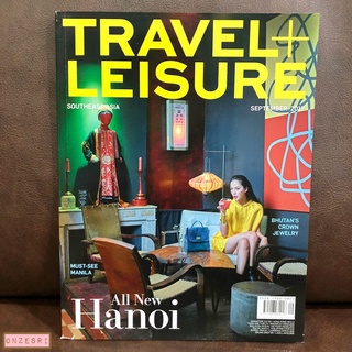 นิตยสารภาษาอังกฤษ Travel+Leisure Southeast Asia : SEP 2017 Style+Design Issue