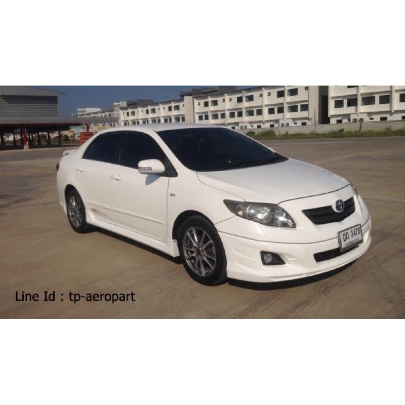 ชุดแต่งรก ชุดแต่งรถยนต์ ชุดแต่งสเกิร์ตรอบคัน Toyota Altis TRDD SPORTIVOR อัลตีส 2008 2009 จาก Tp-Aut