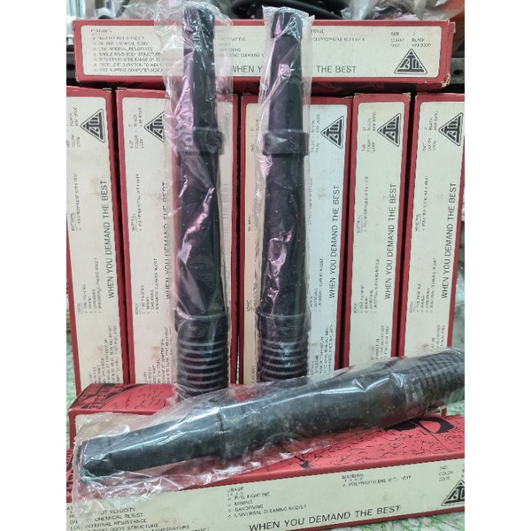 หัวฉีดดับเพลิงไฟเบอร์ขนาด2" KIM 9000 ขนาดความยาว 14นิ้ว รูน้ำออกโต 12 มิล